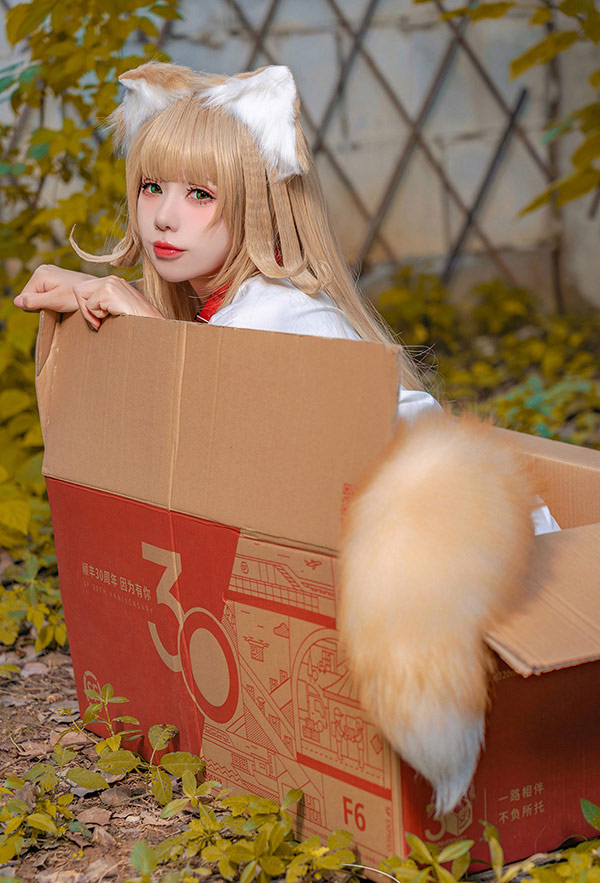 黏黏团子兔咬人小小兔 捡到一只黄豆粉